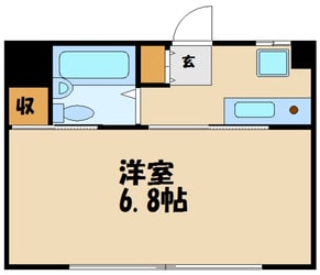 スカイハイツの物件間取画像